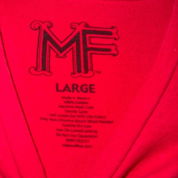 Red Graphic Tee - Short Sleeve - Picture 8 of 11